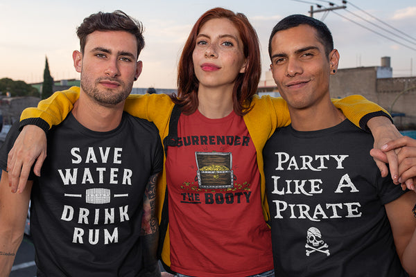  Pirate Shirt - Drinking Rum Funny Sailing Shirts : Clothing,  Shoes & Jewelry