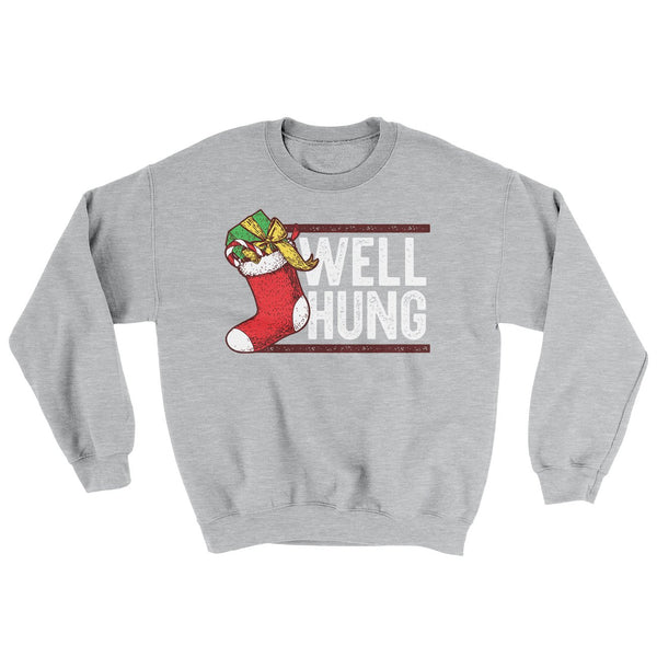 Well hung outlet ugly christmas sweater