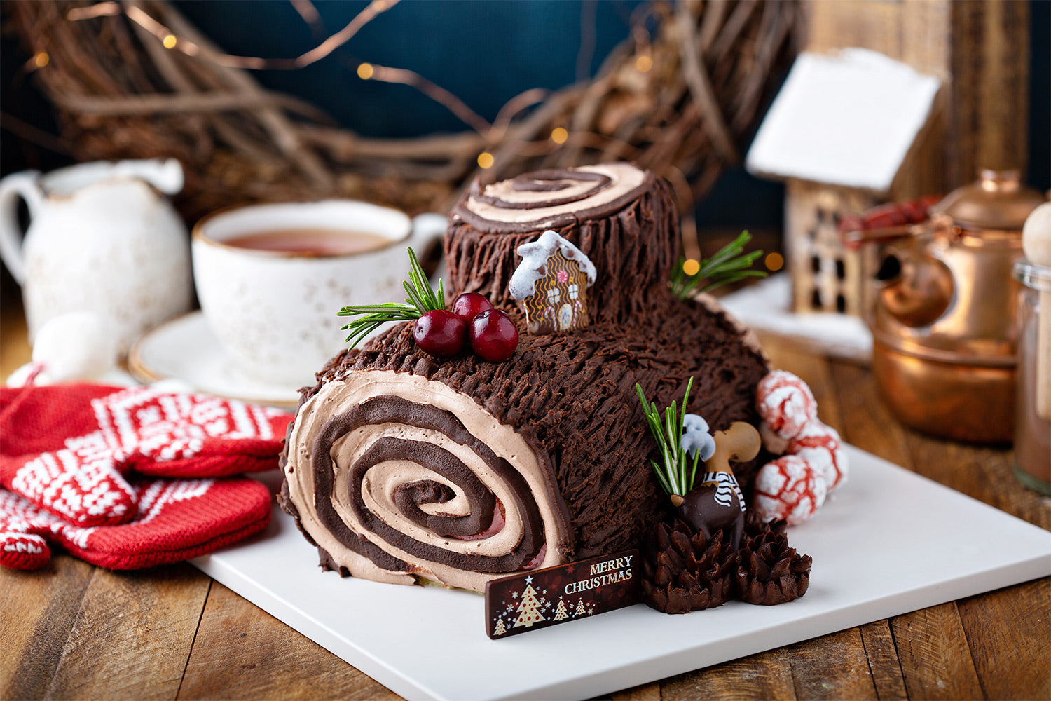 Good Tidings Yule Log Recipe 