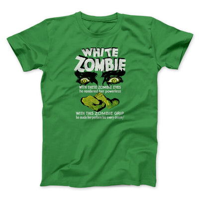 White Zombie Funny Movie Men/Unisex T-Shirt Irish Green | Funny Shirt from Famous In Real Life