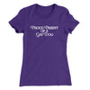 Proud Parent Of A Gay Dog Women's T-Shirt Purple Rush | Funny Shirt from Famous In Real Life