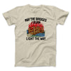 May The Bridges I Burn Light The Way Men/Unisex T-Shirt Sand | Funny Shirt from Famous In Real Life