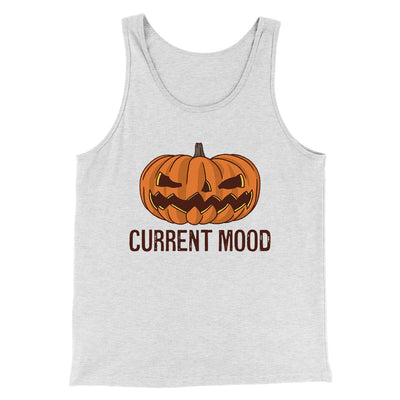 Current Mood Men/Unisex Tank Top Ash | Funny Shirt from Famous In Real Life