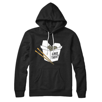 And Then? Hoodie Black | Funny Shirt from Famous In Real Life