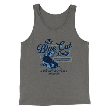 Ozark Blue Cat Lodge Sign T-Shirt