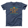 Peach Pit Diner Men/Unisex T-Shirt Heather Navy | Funny Shirt from Famous In Real Life