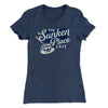 The Sunken Place Cafe Women's T-Shirt Indigo | Funny Shirt from Famous In Real Life