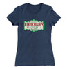 Chotchkie's Restaurant Women's T-Shirt Indigo | Funny Shirt from Famous In Real Life