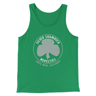 Silver Shamrock Novelties Funny Movie Men/Unisex Tank Top Kelly | Funny Shirt from Famous In Real Life