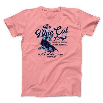 New Ozark Blue Cat Lodge Lake Netflix Mens T-Shirt