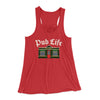 Pub Life Women's Flowey Tank Top Red | Funny Shirt from Famous In Real Life