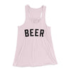 Beer Women's Flowey Tank Top Soft Pink | Funny Shirt from Famous In Real Life
