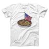 American Apple Pie Men/Unisex T-Shirt White | Funny Shirt from Famous In Real Life