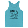 Liger Funny Movie Men/Unisex Tank Top Aqua Triblend | Funny Shirt from Famous In Real Life