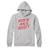 Horror Movie Addict Hoodie Athletic Heather | Funny Shirt from Famous In Real Life