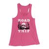 Road Trip Women's Flowey Racerback Tank Top Berry | Funny Shirt from Famous In Real Life