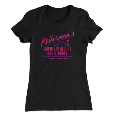 Kellermans Dance Party Women's T-Shirt Black | Funny Shirt from Famous In Real Life