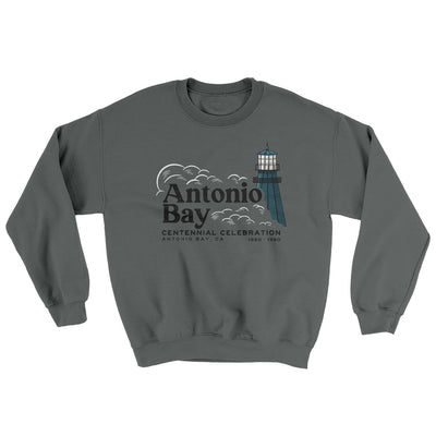 Antonio Bay Centennial Ugly Sweater Charcoal | Funny Shirt from Famous In Real Life