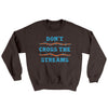 Don't Cross Streams Ugly Sweater Dark Chocolate | Funny Shirt from Famous In Real Life