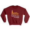 The Lighthouse Lounge Ugly Sweater Garnet | Funny Shirt from Famous In Real Life