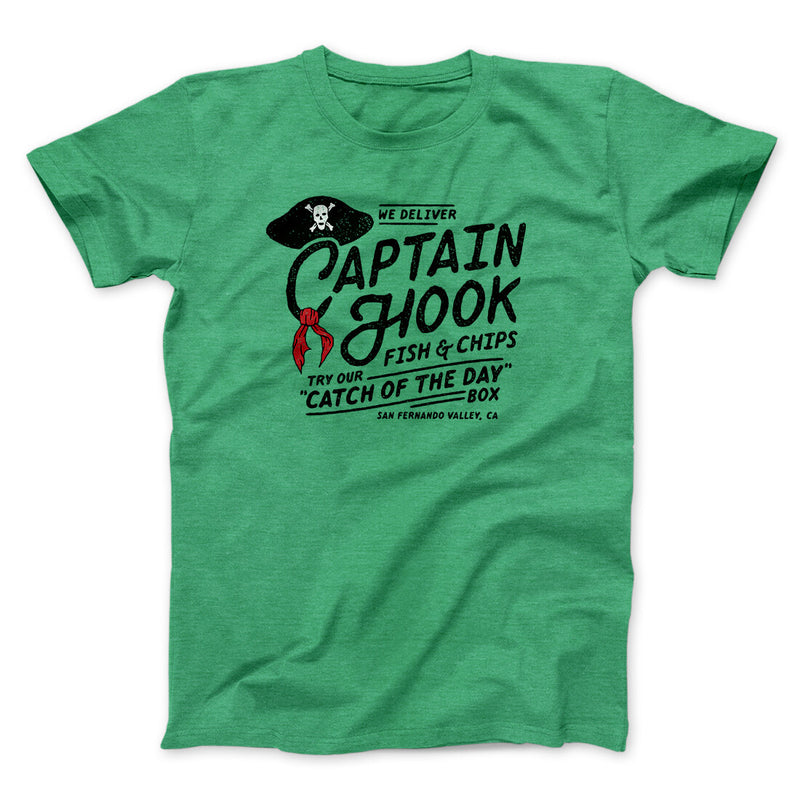 Captain Hook Fish And Chips Funny Movie Men/Unisex T-Shirt - Famous IRL