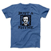 Bust A Rhyme Men/Unisex T-Shirt Heather True Royal | Funny Shirt from Famous In Real Life