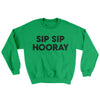 Sip Sip Hooray Ugly Sweater Irish Green | Funny Shirt from Famous In Real Life