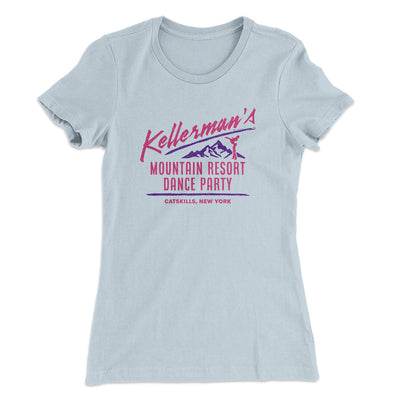 Kellermans Dance Party Women's T-Shirt Light Blue | Funny Shirt from Famous In Real Life