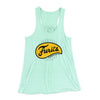 The Baseball Furies Women's Flowey Racerback Tank Top Mint | Funny Shirt from Famous In Real Life