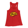 The Baseball Furies Women's Flowey Racerback Tank Top Red | Funny Shirt from Famous In Real Life