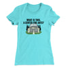 What Is This, A Center For Ants Women's T-Shirt Tahiti Blue | Funny Shirt from Famous In Real Life