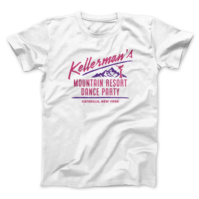 Kellermans Dance Party Funny Movie Men/Unisex T-Shirt White | Funny Shirt from Famous In Real Life